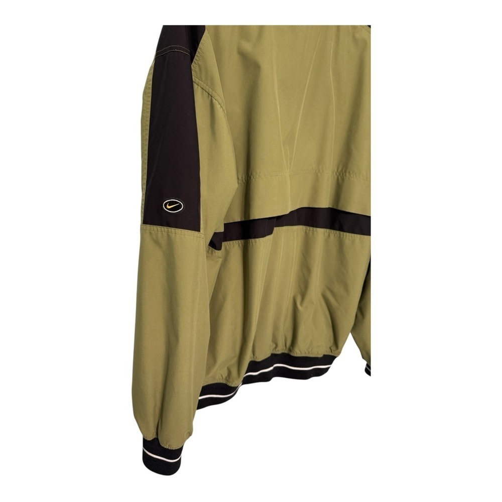 Men’s Green Nike Golf V Neck Pullover Windbreaker Size Medium - Picture 5 of 11